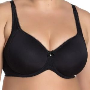 Wacoal Black Retro Chic Underwire Contour Bra 
